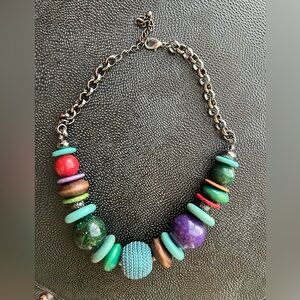 Beaded Necklace  - Mixed & Colorful